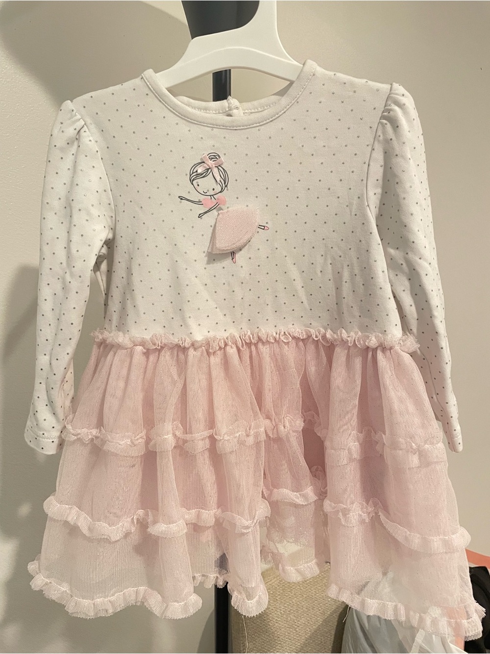 Girls' Pink Ballerina Tulle 2T Dress